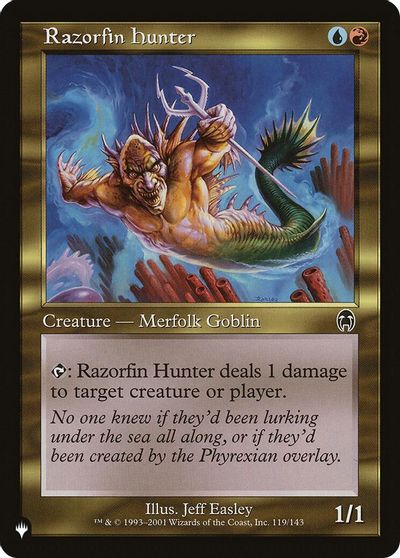 Razorfin Hunter card art