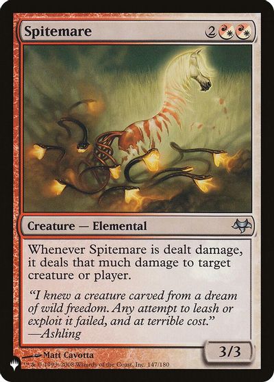 Spitemare card art