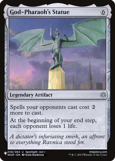 God-Pharaoh's Statue card art