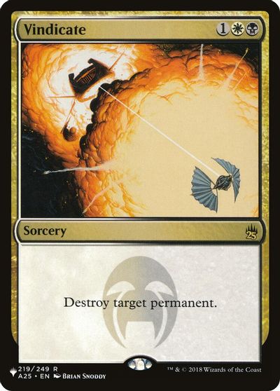 Vindicate card art