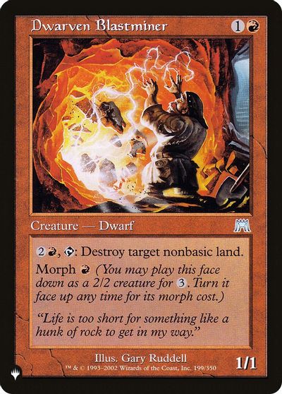 Dwarven Blastminer card art