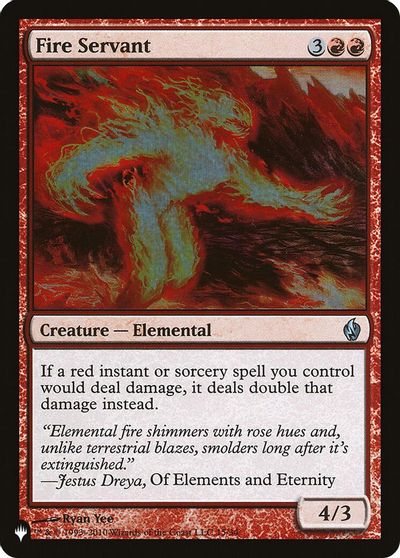 Fire Servant card art