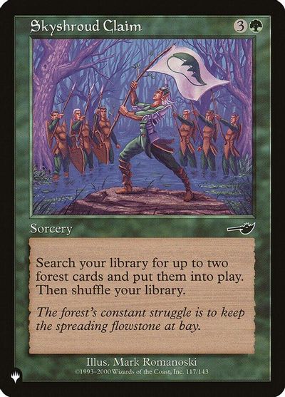 Skyshroud Claim card art