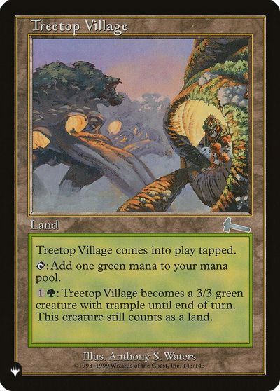 Treetop Village card art