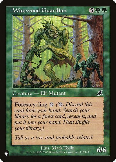 Wirewood Guardian card art