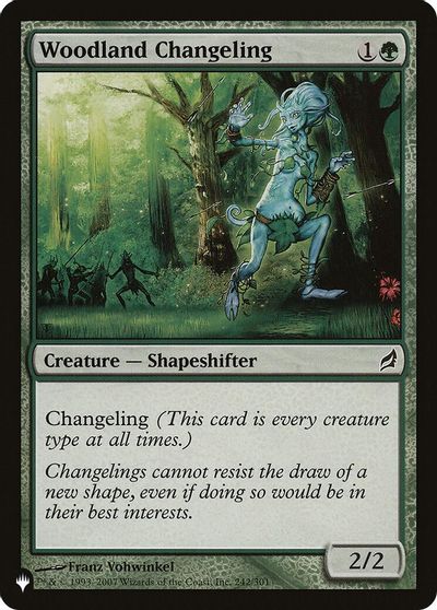 Woodland Changeling card art
