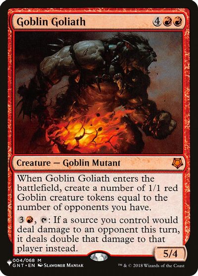 Goblin Goliath card art