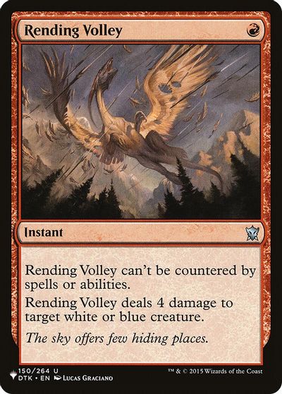 Rending Volley card art