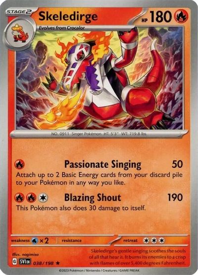 Skeledirge card art