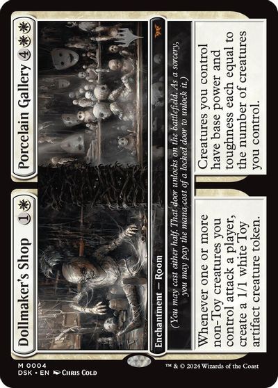 Dollmaker's Shop // Porcelain Gallery card art