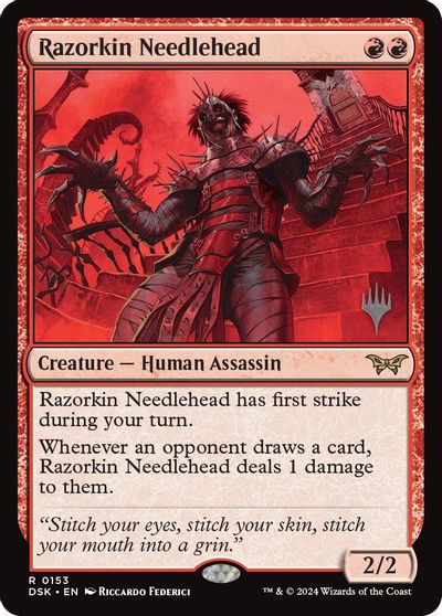 Razorkin Needlehead card art
