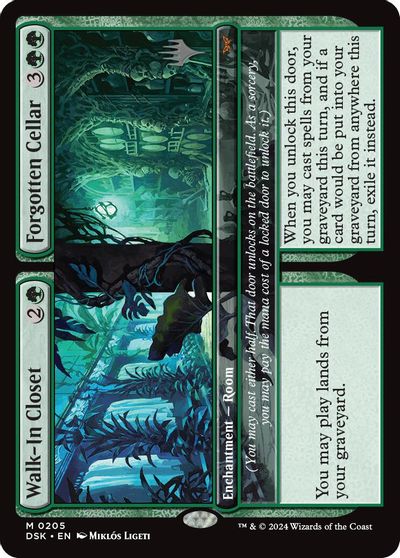 Walk-In Closet // Forgotten Cellar card art