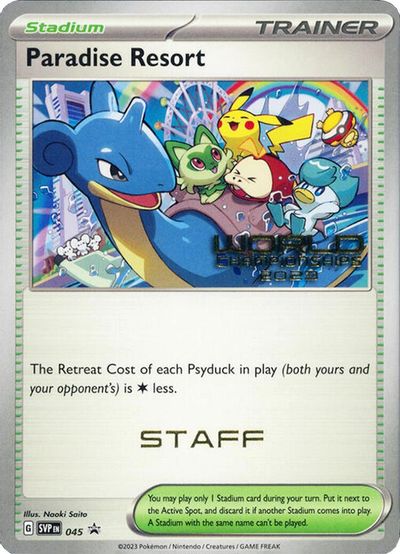 Paradise Resort - 045 (World Championships 2023) [Staff] card art
