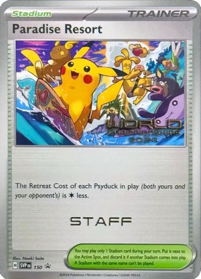 Paradise Resort - 150 (World Championships 2024) [Staff] card art