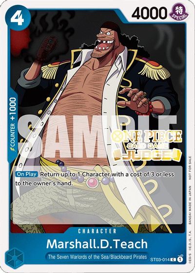 Marshall.D.Teach (Judge Pack Vol. 4) card art