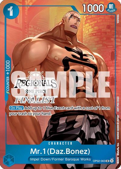 Mr.1 (Daz.Bonez) (Offline Regional 2024 Vol. 3) [Finalist] card art