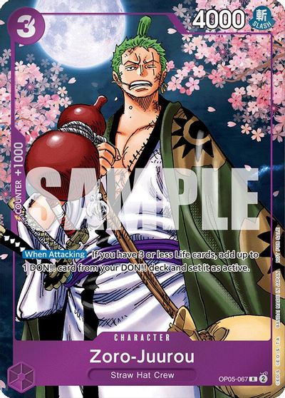 Zoro-Juurou (Event Pack Vol. 5) card art