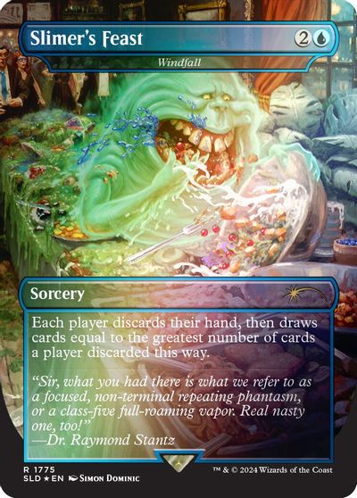 Slimer's Feast - Windfall (Rainbow Foil) card art