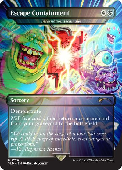 Escape Containment - Incarnation Technique (Rainbow Foil) card art
