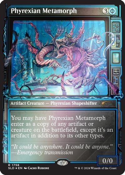 Phyrexian Metamorph (Rainbow Foil) card art