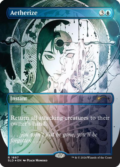 Aetherize (Rainbow Foil) card art