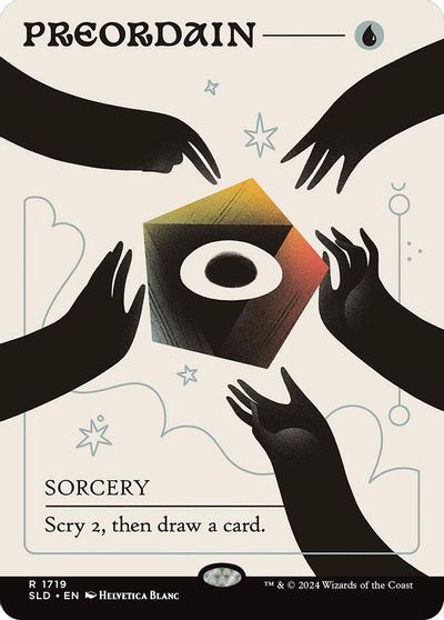 Preordain (1719) card art