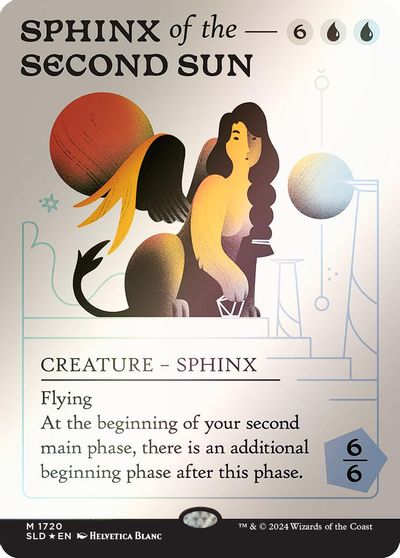 Sphinx of the Second Sun (Rainbow Foil) card art