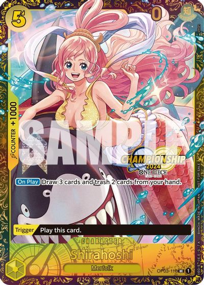 Shirahoshi (October Championship 2024 Online Regional) card art