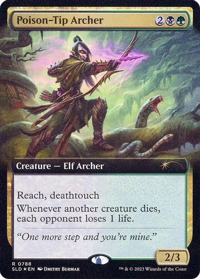 Poison-Tip Archer (Extended Art) card art