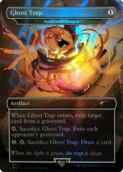 Ghost Trap - Soul-Guide Lantern (Rainbow Foil) card art