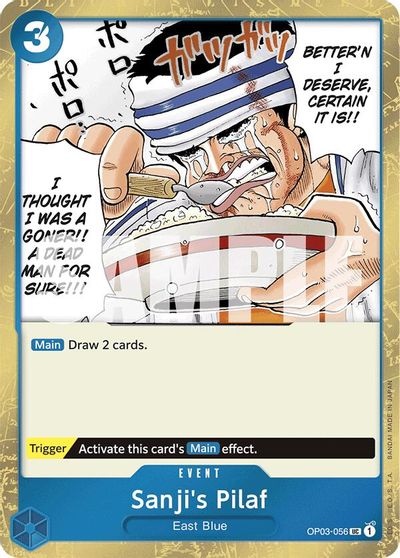 Sanji's Pilaf (Jolly Roger Foil) card art