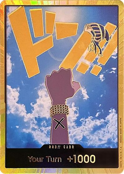 DON!! Card (Vivi) (Gold) card art