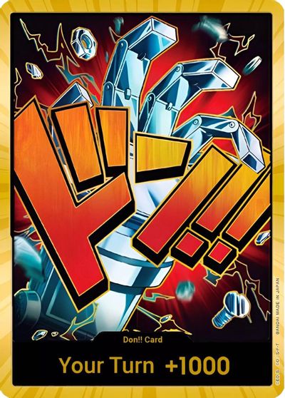 DON!! Card (Eustass "Captain" Kid) (Gold) card art