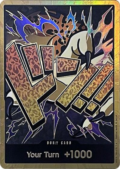 DON!! Card (Rob Lucci) (Gold) card art