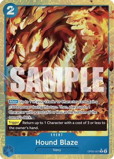 Hound Blaze (Alternate Art) card art