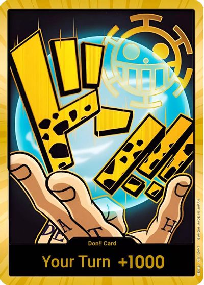 DON!! Card (Trafalgar Law) (Gold) card art