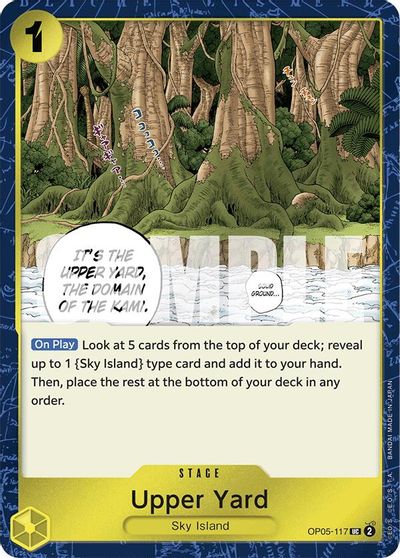 Upper Yard (Jolly Roger Foil) card art