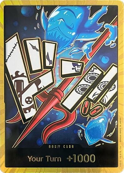 DON!! Card (Hody Jones) (Gold) card art