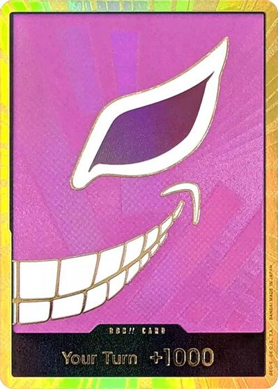 DON!! Card (Donquixote Doflamingo) (Gold) card art