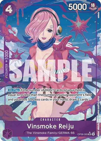 Vinsmoke Reiju (OP06-069) (Alternate Art) card art