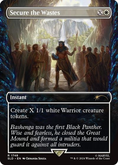 Secure the Wastes (Rainbow Foil) card art