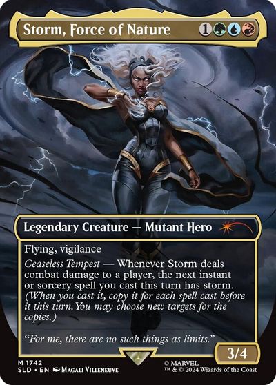 Storm, Force of Nature card art
