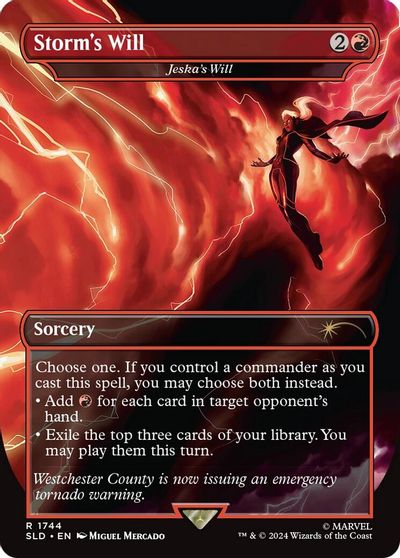 Storm's Will - Jeska's Will card art