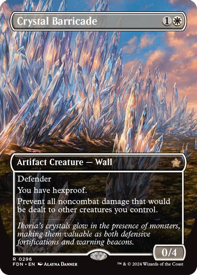 Crystal Barricade (Borderless) card art