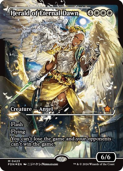Herald of Eternal Dawn (Showcase) card art