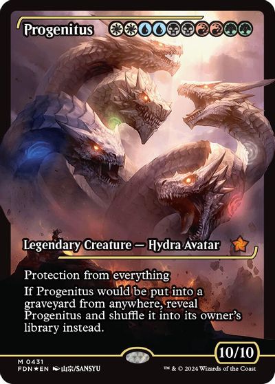 Progenitus (Showcase) card art