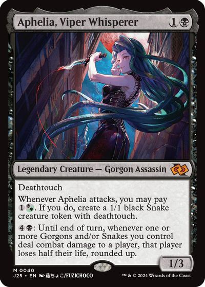 Aphelia, Viper Whisperer (Anime) card art