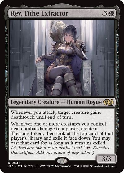 Rev, Tithe Extractor (Anime) card art
