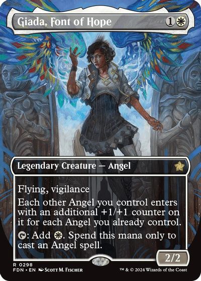 Giada, Font of Hope (Borderless) card art