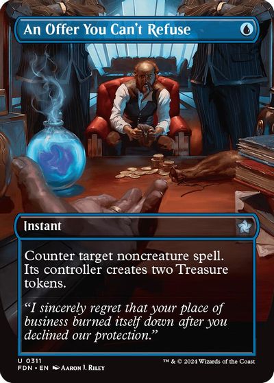 An Offer You Can't Refuse (Borderless) card art